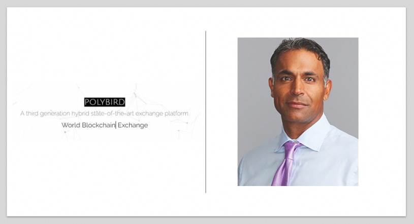 Polybird company logo and headshot of new advisor