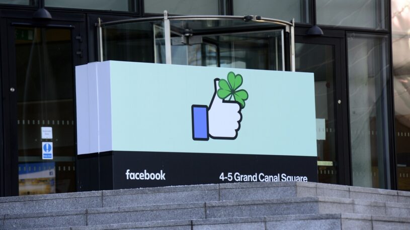 Facebook building in Dublin, Ireland