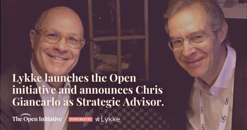 Richard Olsen and Chris Giancarlo discuss The Open Initiative