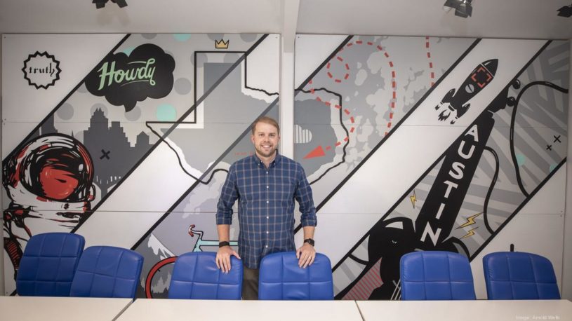 Kurt Rathmann, the CEO of ScaleFactor standing in office before it closes due to COVID-19