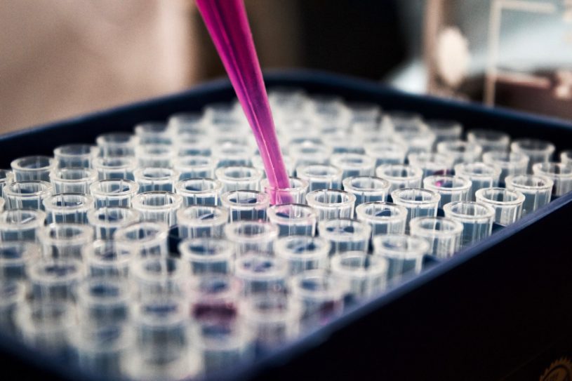 A scientific testing lab