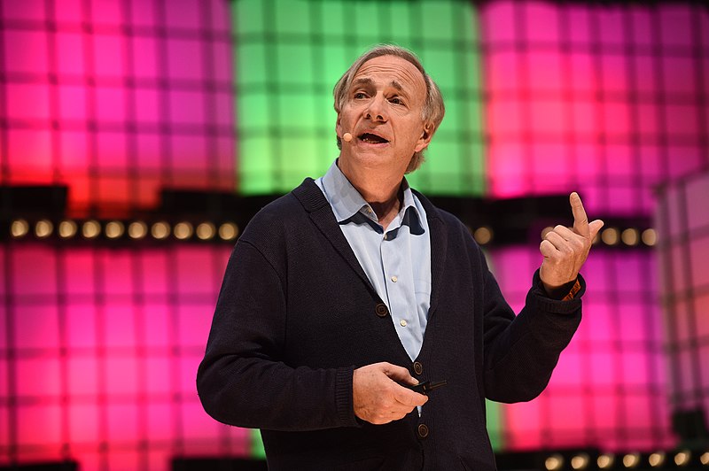Ray Dalio on Centre Stage during day two of Web Summit 2018 at the Altice Arena in Lisbon, Portugal.
