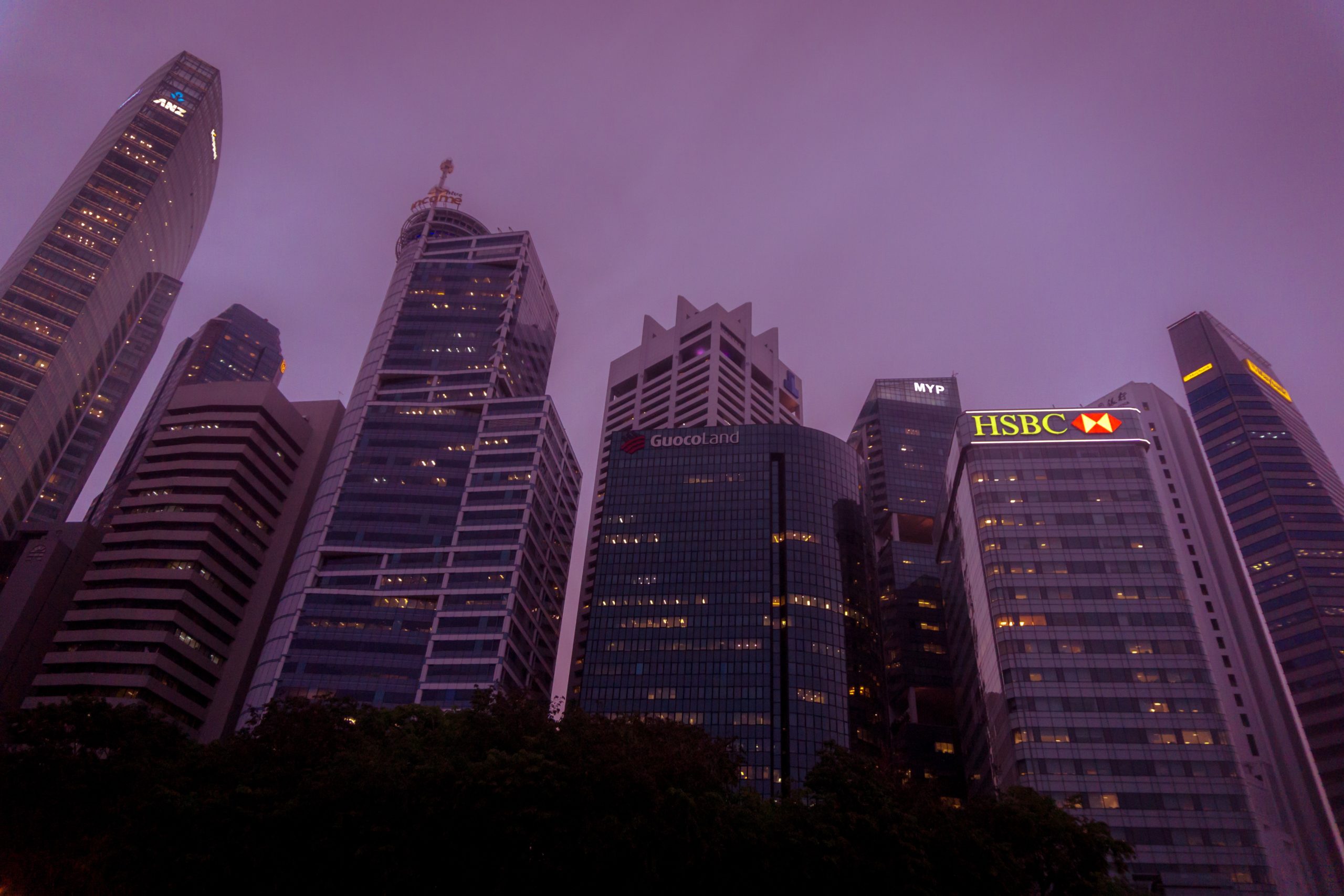 Singapore's banking cityscape