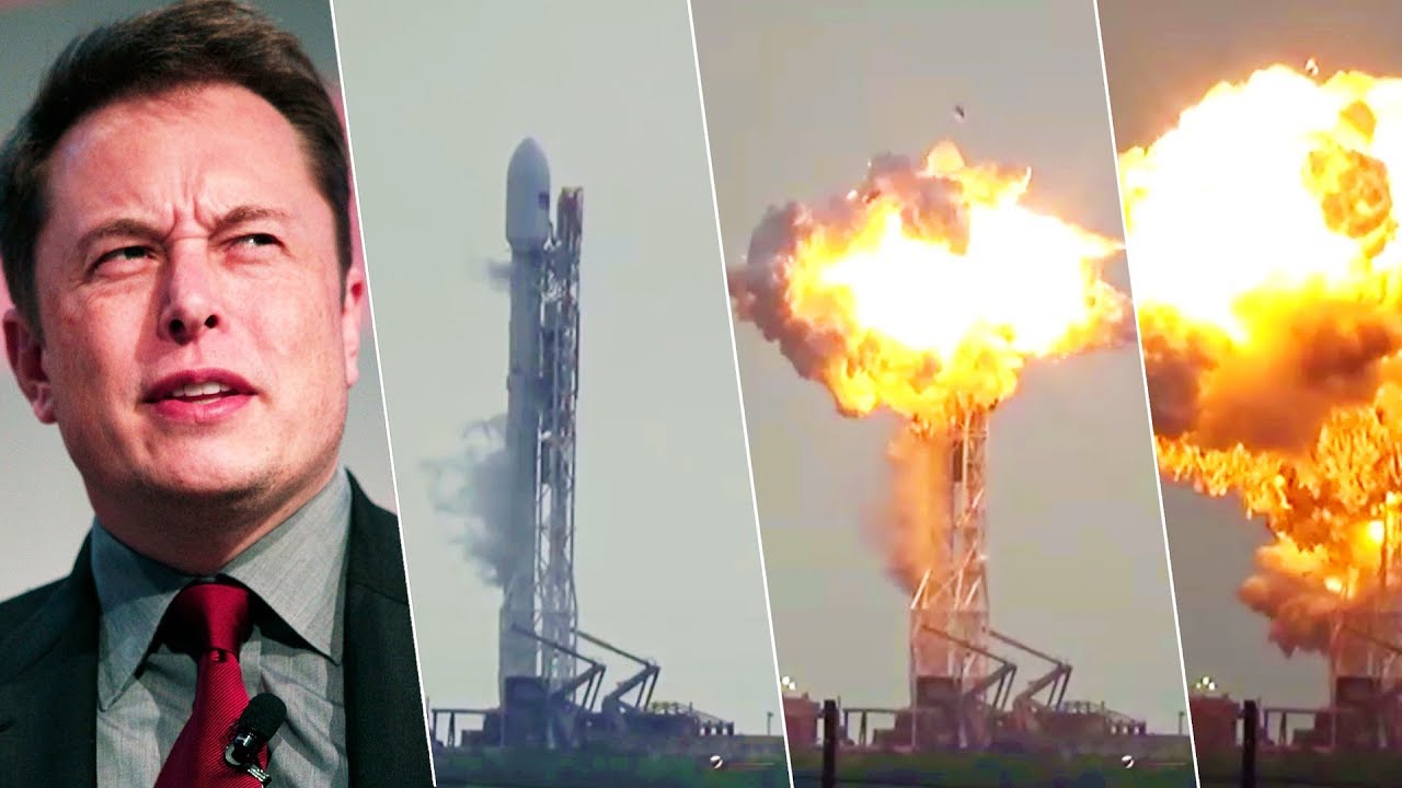 Elon Musk watching his trucking rockets blow up, over and over again.