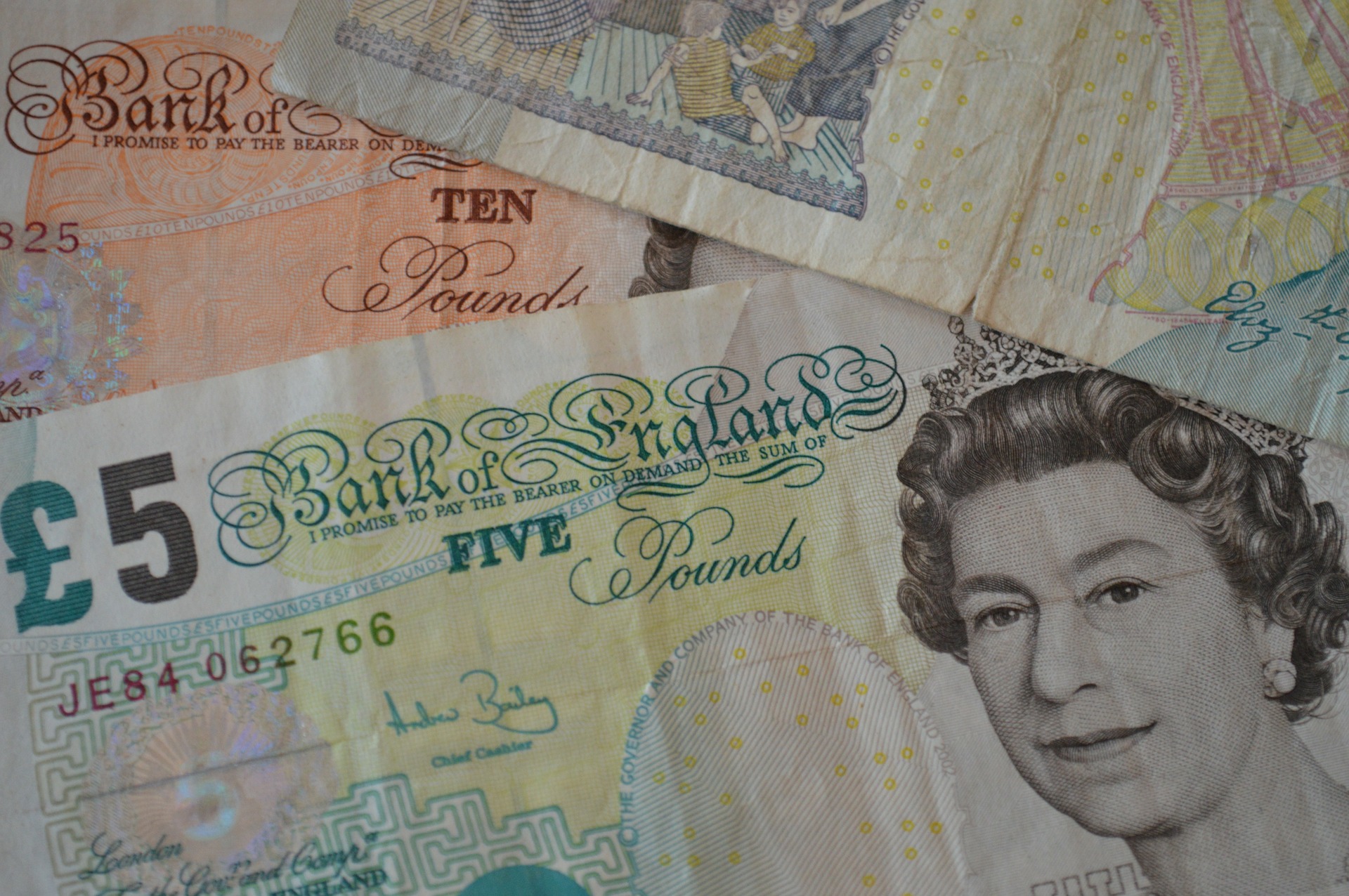 British Pound note