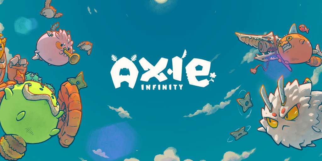 Axie fantasy creatures poised for battle.