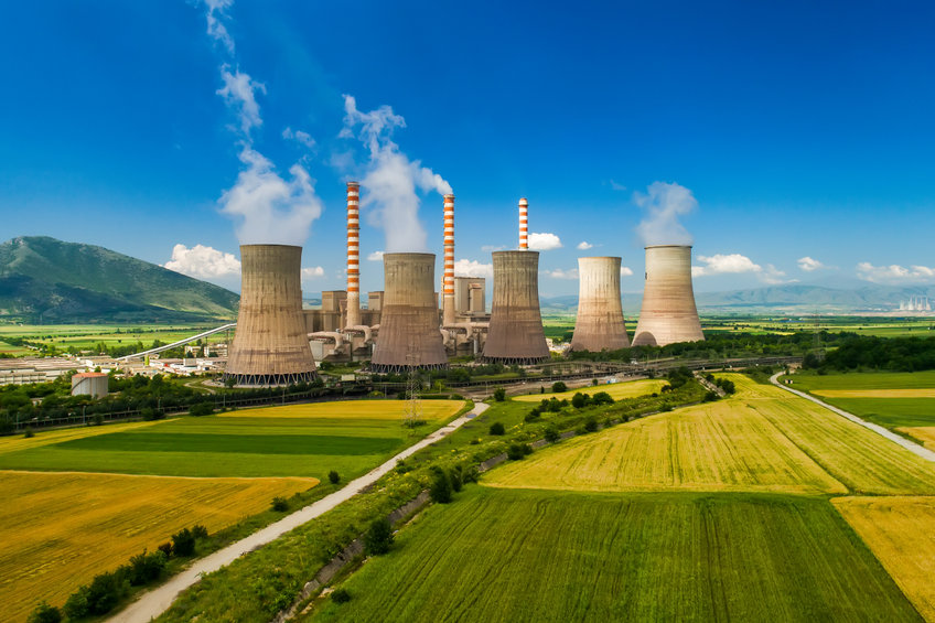 Image of a nuclear power plant