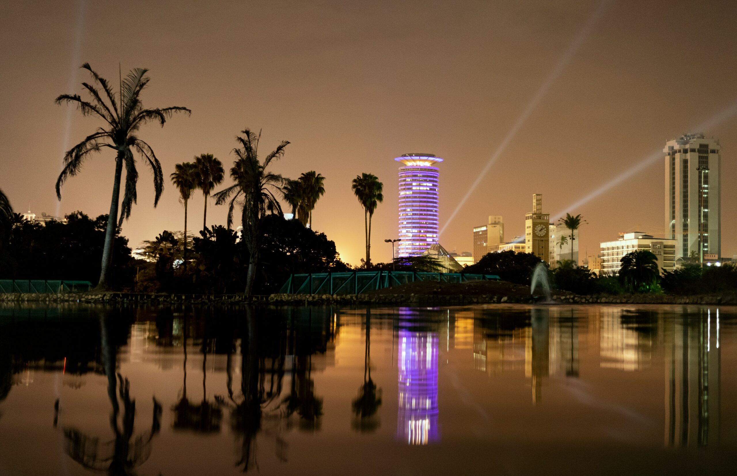 Image of Nairobi at night