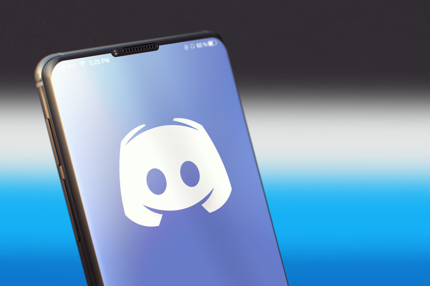 Image of Discord on a phone