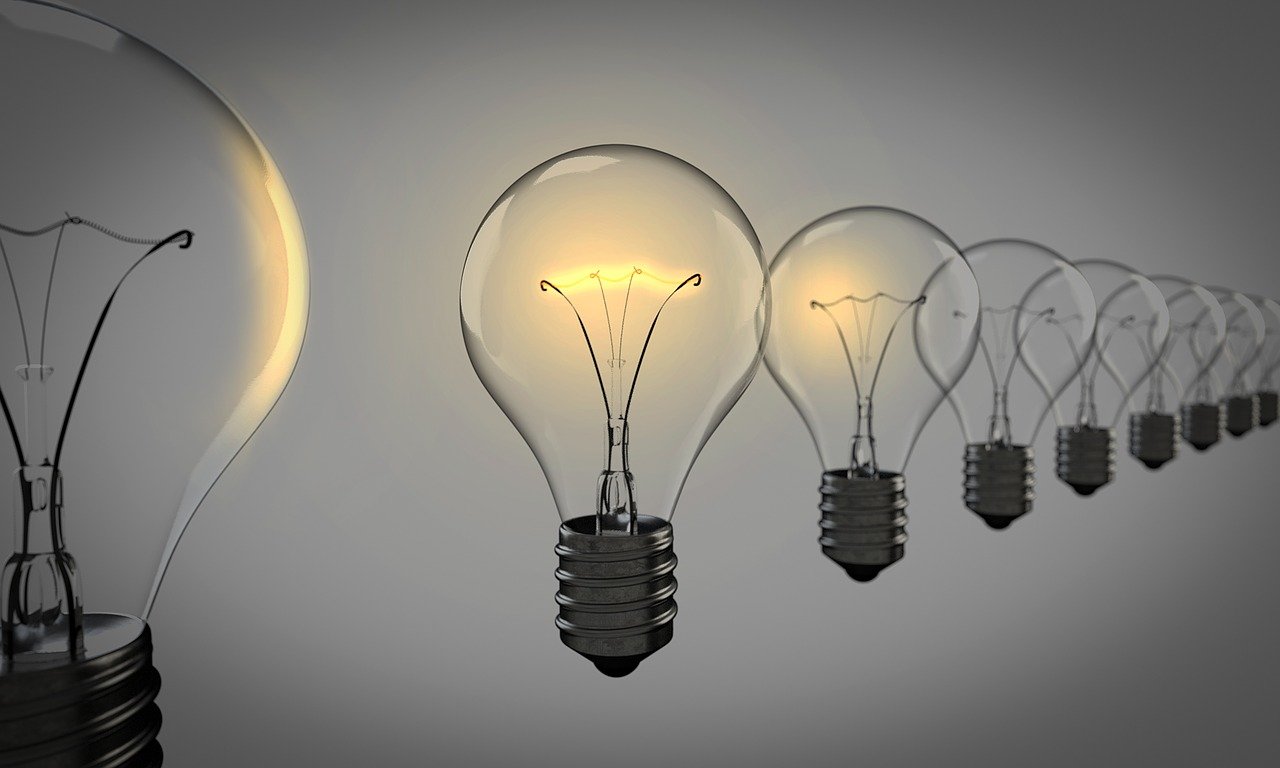 Light bulbs.