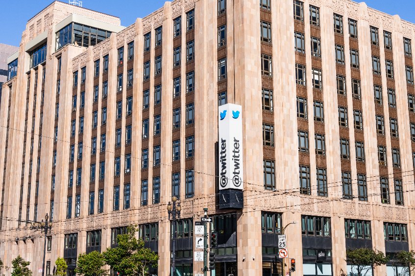 Front View of the Twitter Office in San Fransisco
