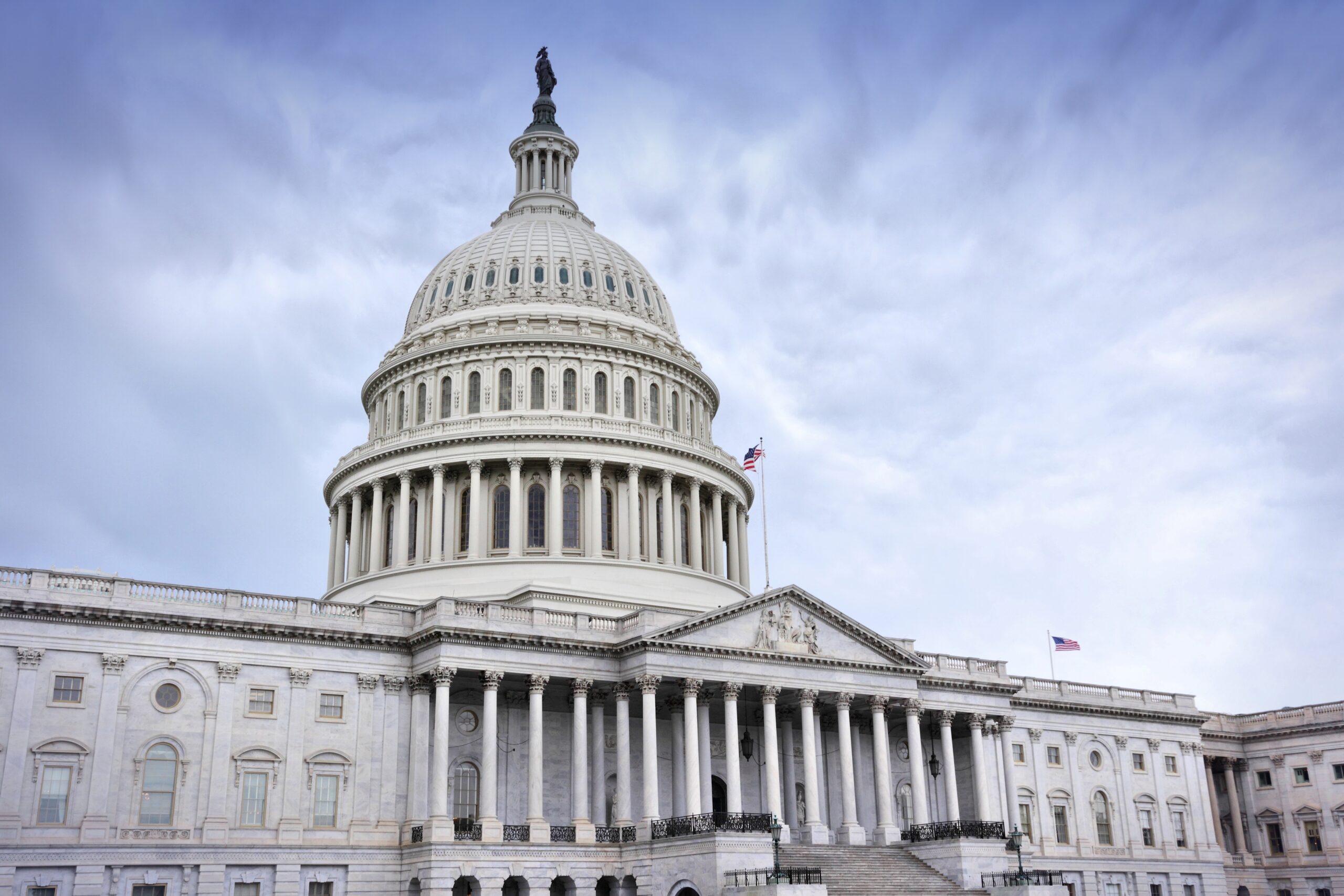 Washington DC, capital city of the United States. National Capitol building.
