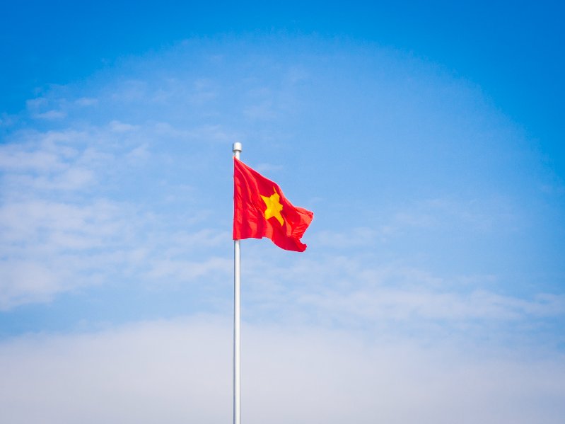 Vietnam Flag, Country Tops Crypto Adoption Index