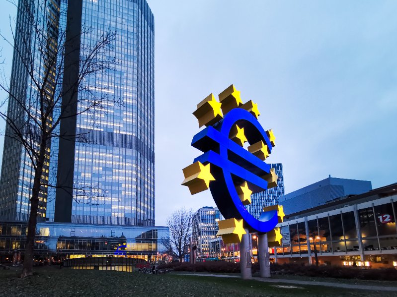 European Central Bank (ECB) is the central bank for the euro and administers the monetary policy of the Eurozone in Frankfurt, Germany