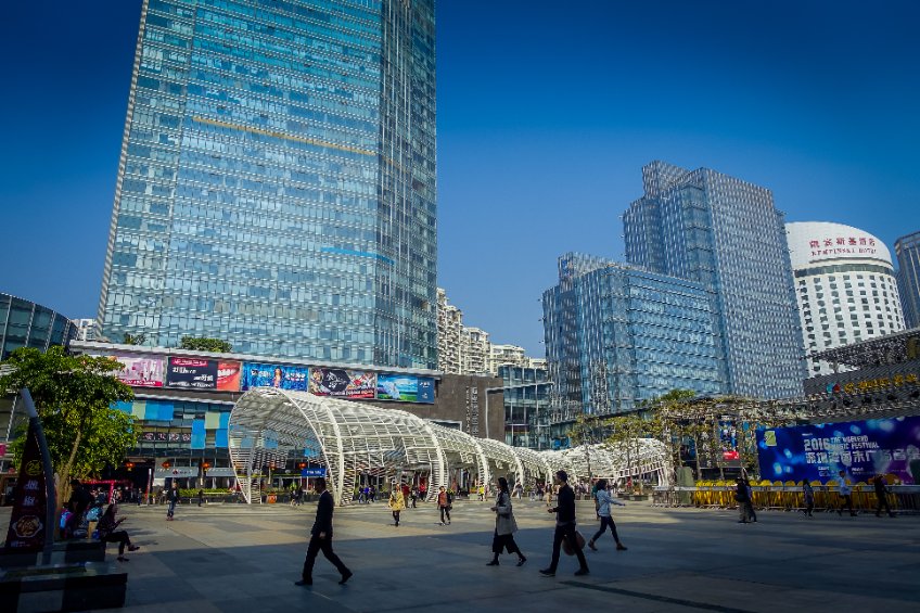 Inner city streets and sorroundings of Nan Shan neighborhood