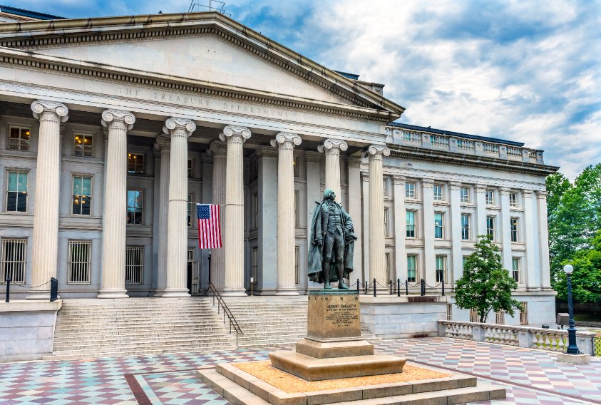 US Treasury Department Washington DC