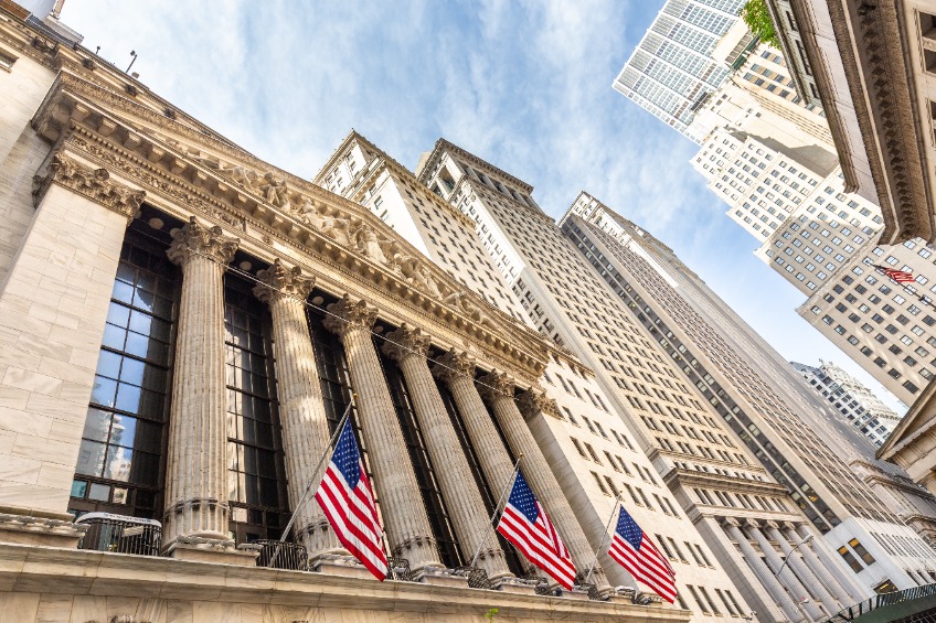 Exterior of New york Stock Exchange