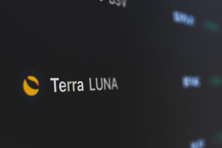 Terra luna on cryptocurrency exchange market