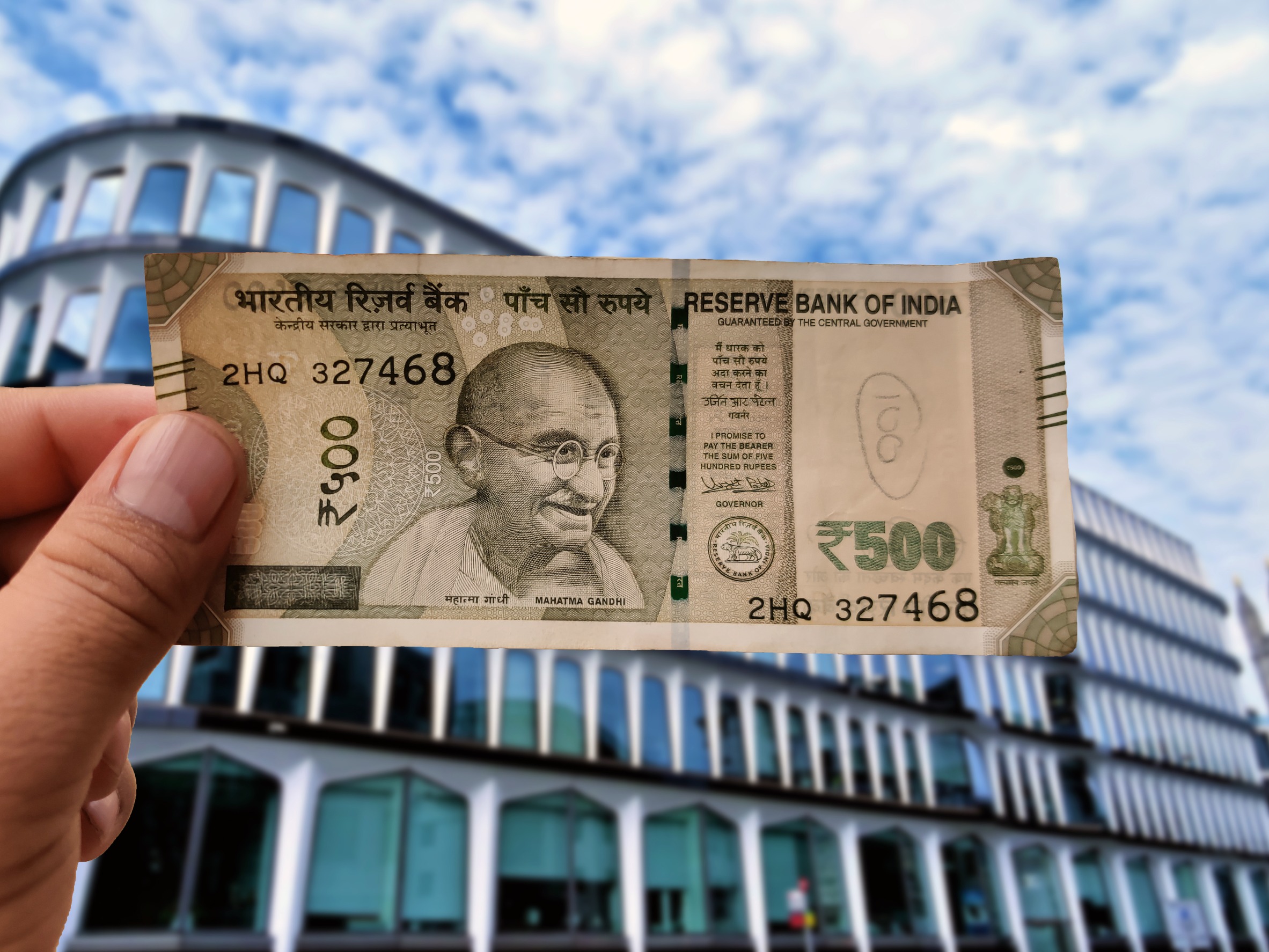 500 rupees note Indian currency