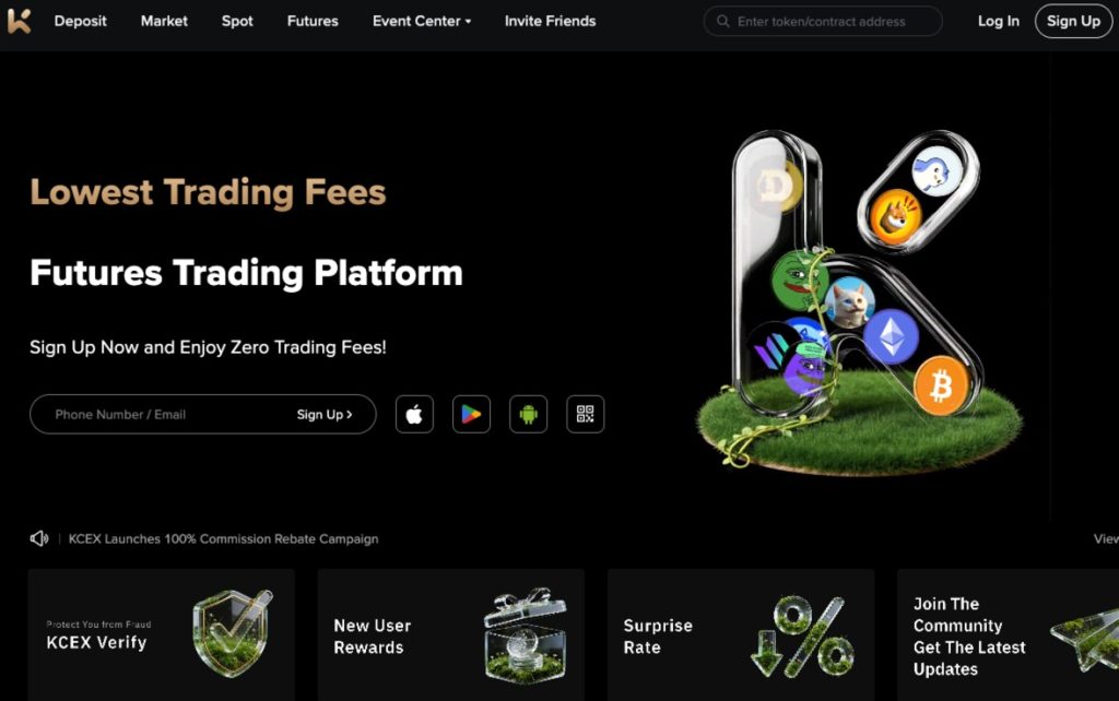 KCEX Trading Platform