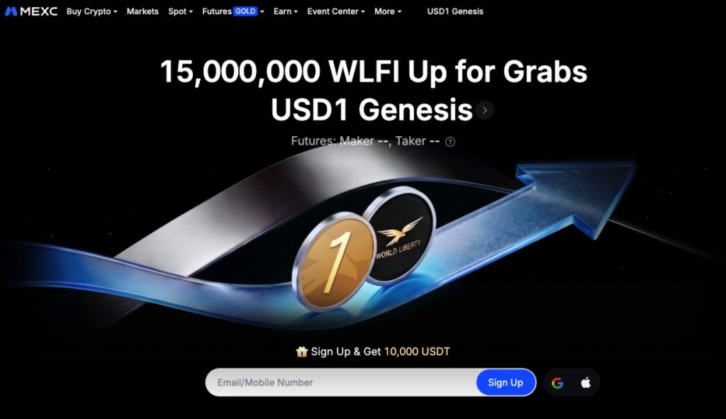 MEXC Homepage