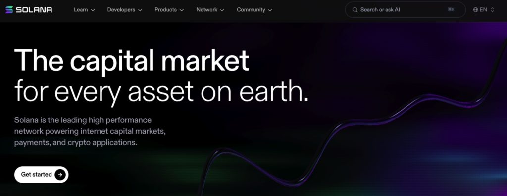 solana high performance crypto