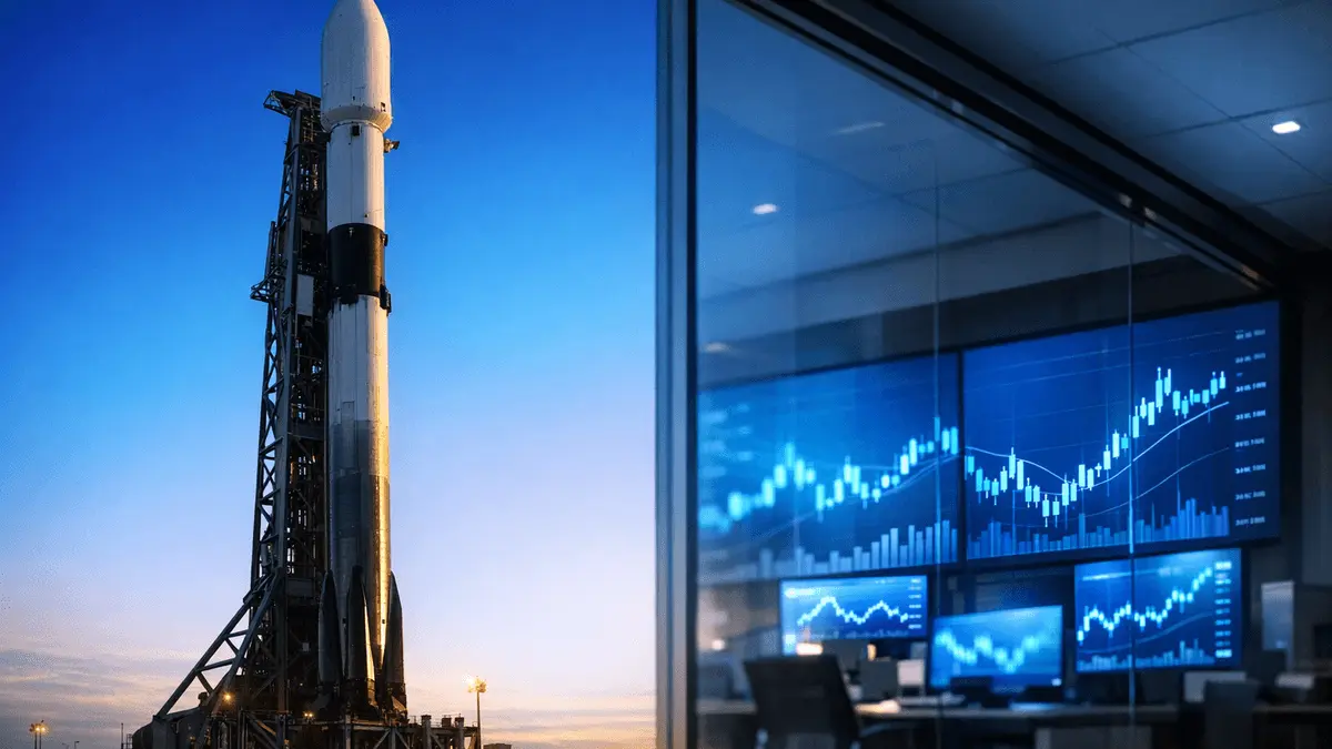 SpaceX is on every investor's lips right now, with the IPO in five days dominating headlines, as the pre-IPO volume surges above $1Bn